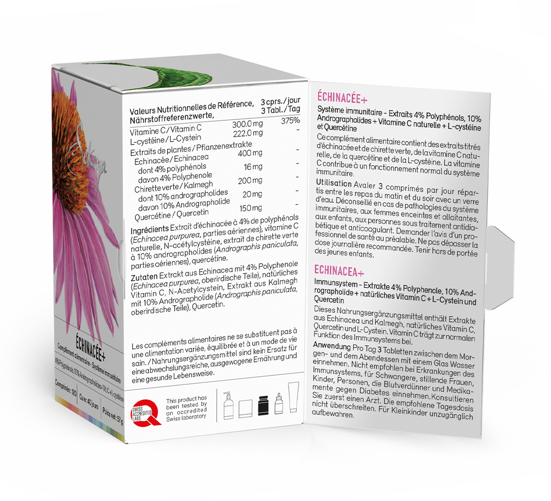 Échinacée + - Sekoya