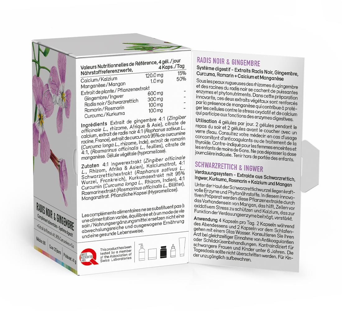 Radis noir & Gingembre - Sekoya